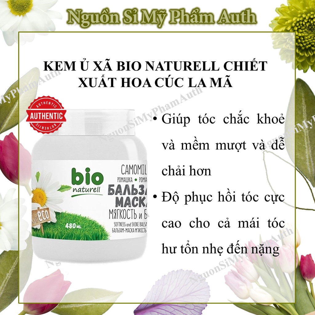 Ủ tóc xã tóc bio naturell