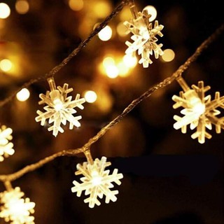 Dây đèn led bông tuyết trang trí Noel