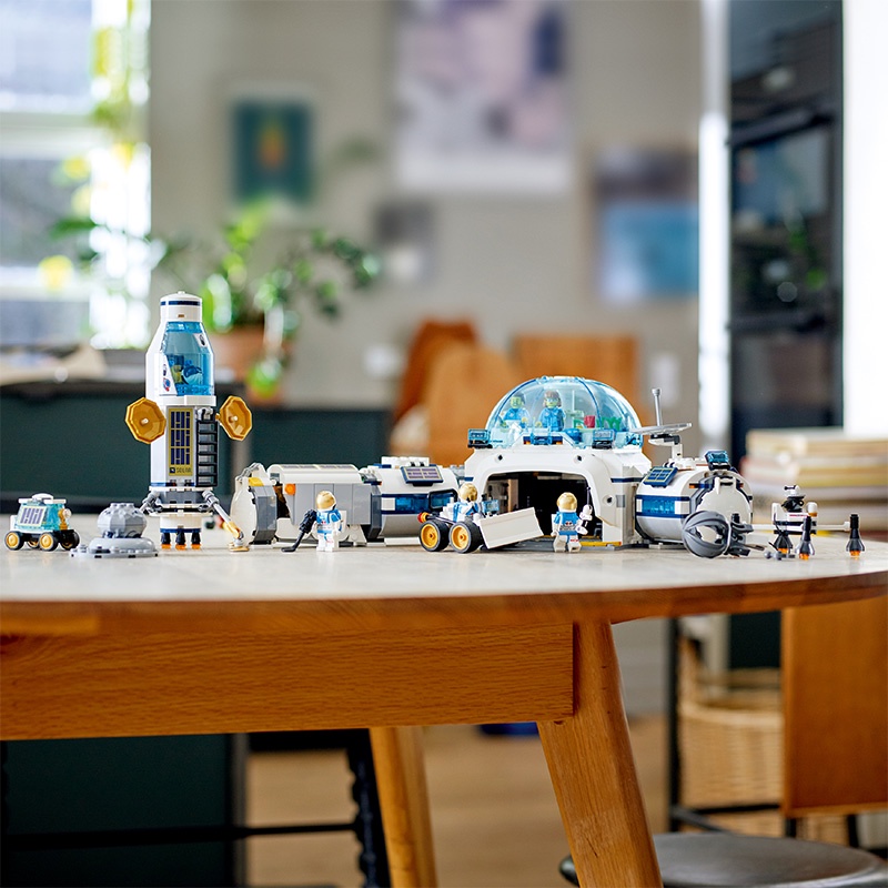 Đồ Chơi LEGO CITY Trụ Sở Nghiên Cứu NASA Mặt Trăng 60350 (786 chi tiết)