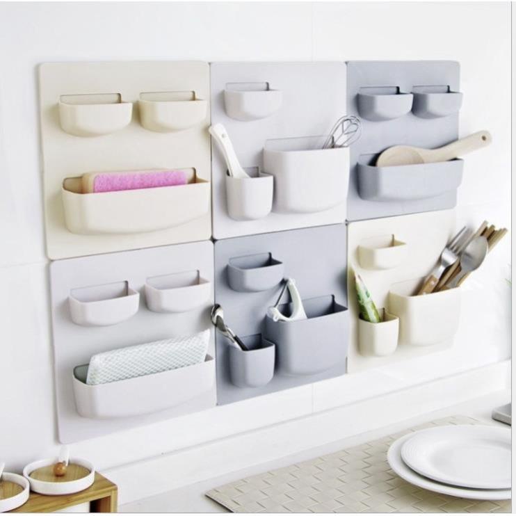 Kệ Đựng Vật Dụng Dán Tường 22cm Cưc Chắc