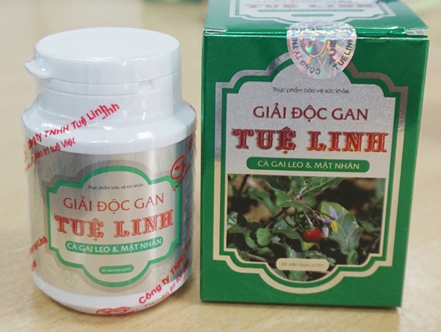 [Tích điểm chính hãng] Giải độc gan Tuệ Linh - Hộp 60 viên