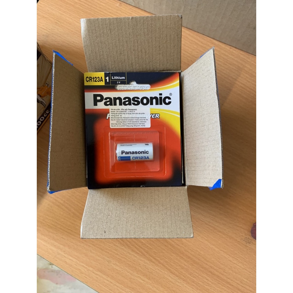 Pin panasonic CR123A