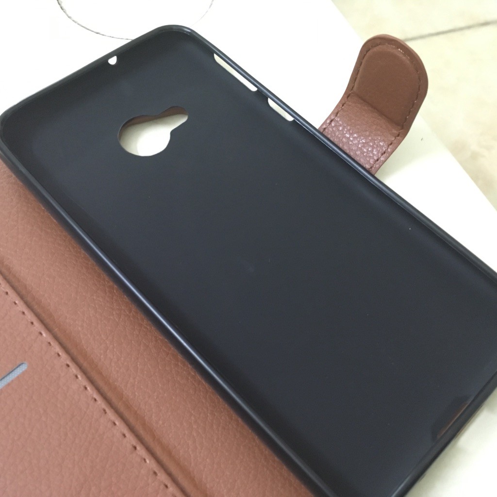 HTC  U Play - Bao da dạng ví chất liệu PU cho điện thoại