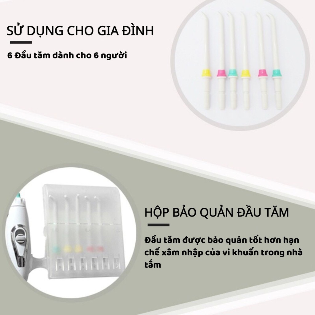 Máy Tăm nước cơ gắn vòi rửa mặt X4