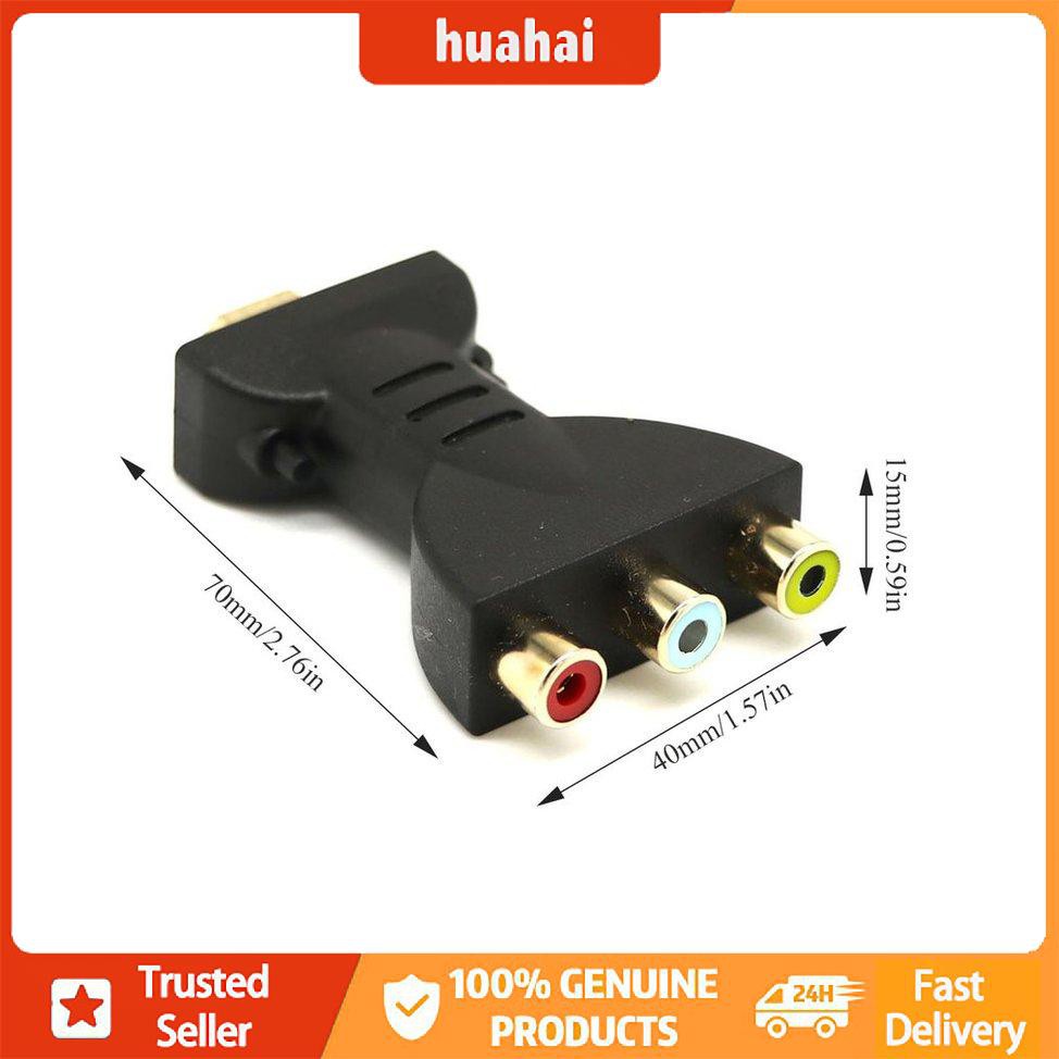 Bộ Chuyển Đổi Tín Hiệu Âm Thanh Kỹ Thuật Số AV HDMI Sang 3 RCA