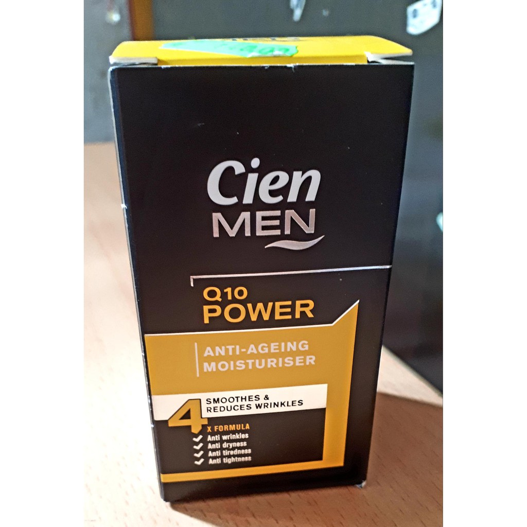 Kem dưỡng ẩm chống lão hóa da nam giới Cien Men Hydro Q10 Power 50ml