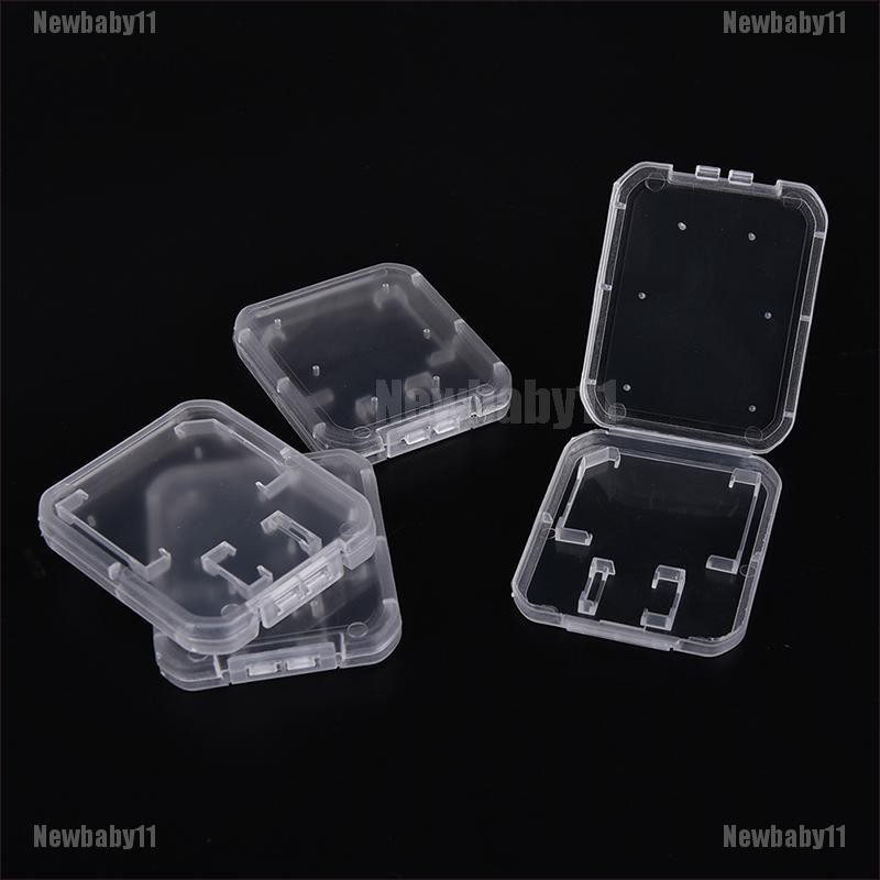Set 10 Hộp Nhựa Trong Suốt Đựng Thẻ Nhớ Sd Sdhc Sdxc Tiện Dụng | BigBuy360 - bigbuy360.vn