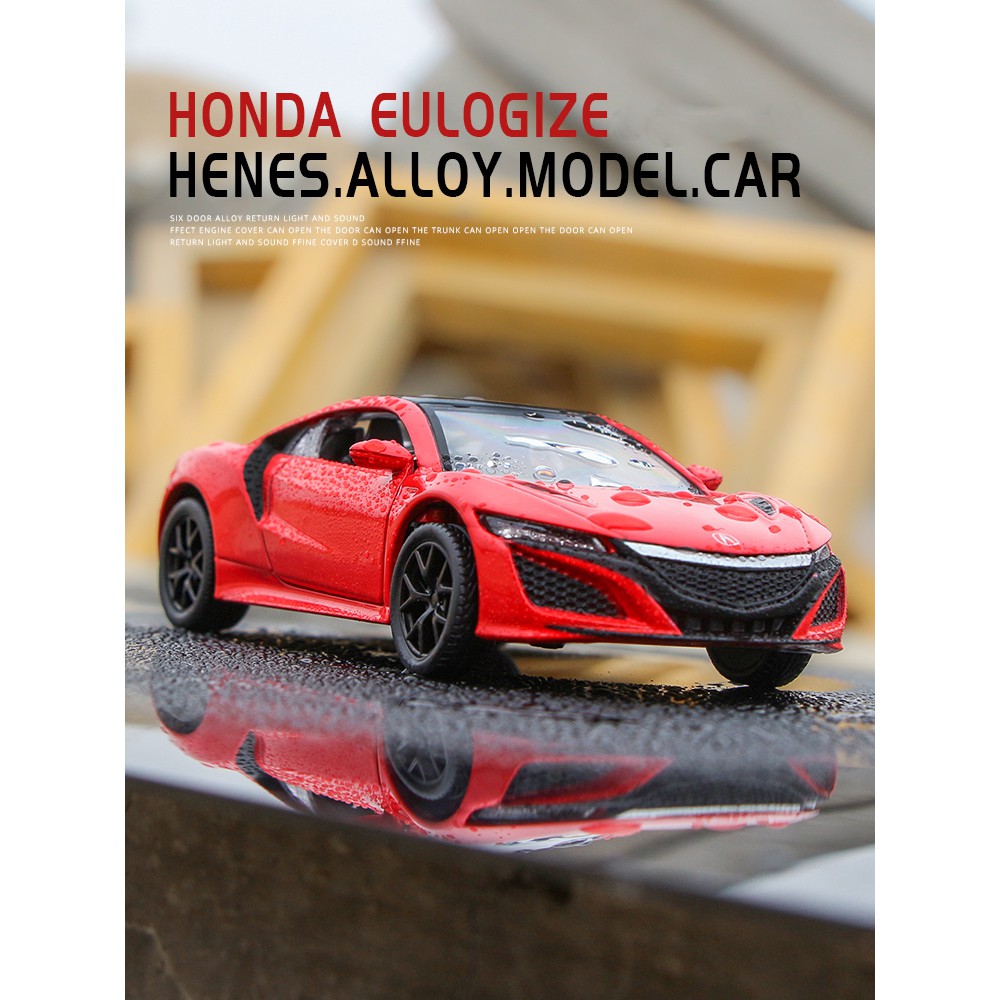Fast & furious Mô Hình Xe Hơi honda acura nsx 9 rmz city Tỉ Lệ 1: 36