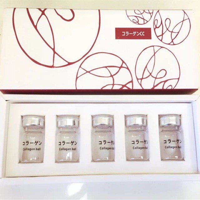 Chính hãng Cấy Chỉ Tơ Tằm collagen ball Nhật Chính Hãng