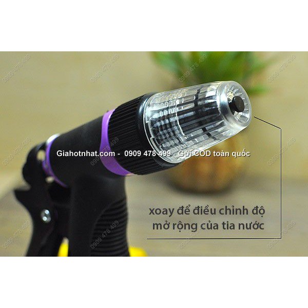 VÒI XỊT NƯỚC TOP GIA DỤNG CÓ ĐIỀU CHỈNH TIA - 6379