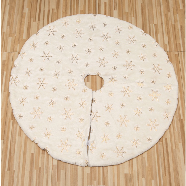Tấm Thảm Lông Che Phủ Chân Cây Thông 78cm, 120cm rang Trí Noel Giáng Sinh
