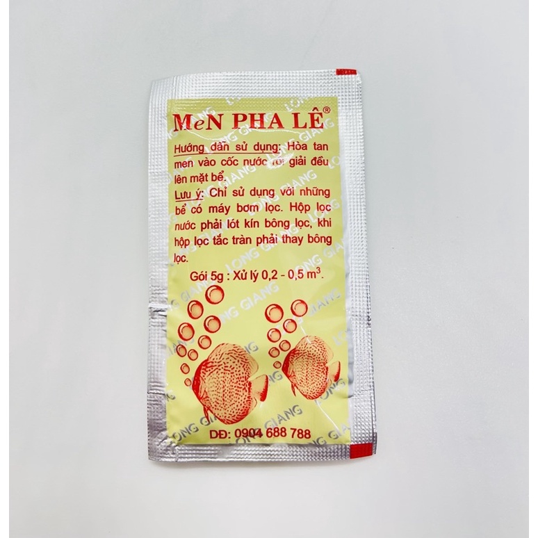 Men pha lê, vi sinh xử lý nước làm trong nước bể cá hồ thuỷ sinh