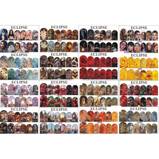 Dán Sticker Nga 3D Mẫu Mới, Cực Đẹp Siêu Mỏng - Lẻ 1 Cái (HC01-HC19)