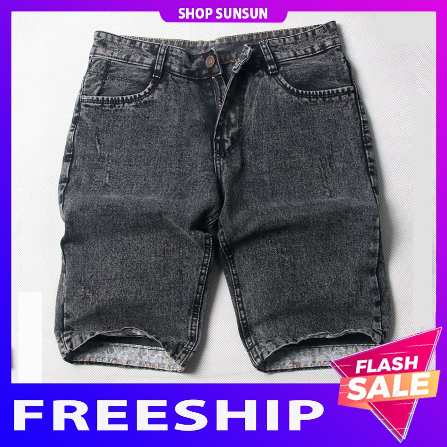 Quần sọt jean nam [FREESHIP] shop Sunsun chuyên quần sooc nam