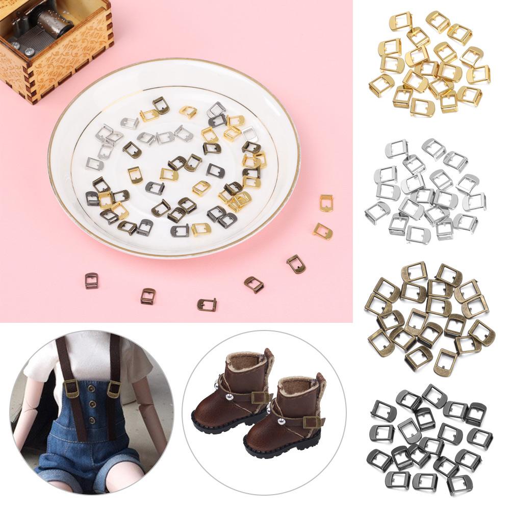 Set 20 Khóa Ba Răng Kích Thước 5mm 4 Màu Tùy Chọn Cho Búp Bê