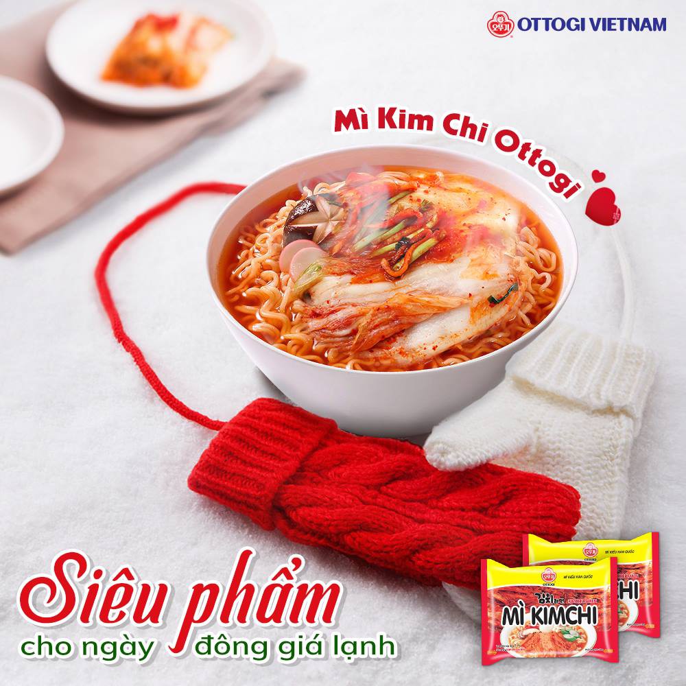 Mì Kimchi Ottogi 120G