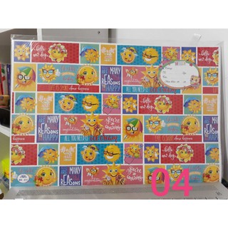 GIẤY BAO SÁCH CUTE 10 tờ/ xấp