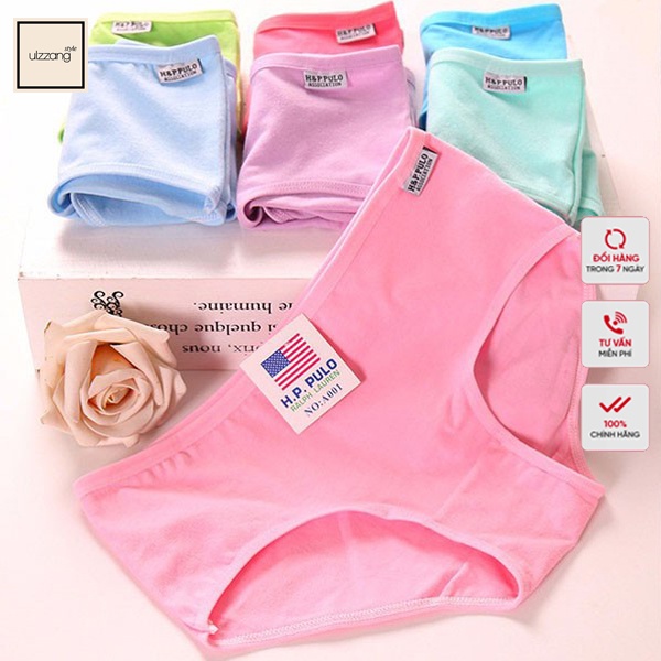 Quà Tặng - Quần Lót Nữ Cotton Pulo Mỹ - Freesize từ 55KG