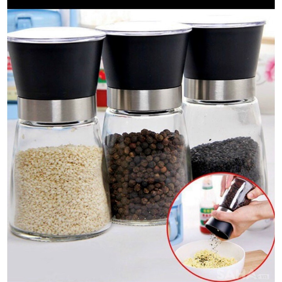 Hủ đựng và xay tiêu cầm tay Tiện Lợi [HCM - Xay Tiêu ]
