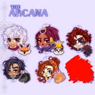 Móc khóa Naruto và The Arcana