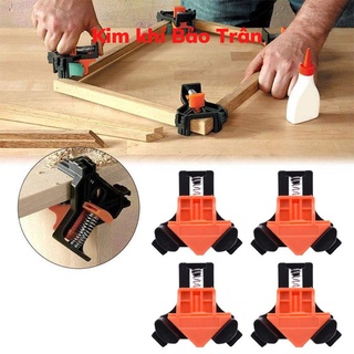 Bộ 4 cảo kẹp gỗ nhanh , vam kẹp gỗ góc vuông