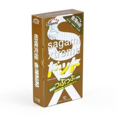 Bao cao su siêu mỏng co dãn Sagami Xtreme Feel Up 10 bao