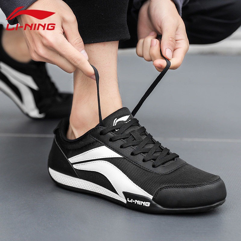 Giày LINING đen logo trắng