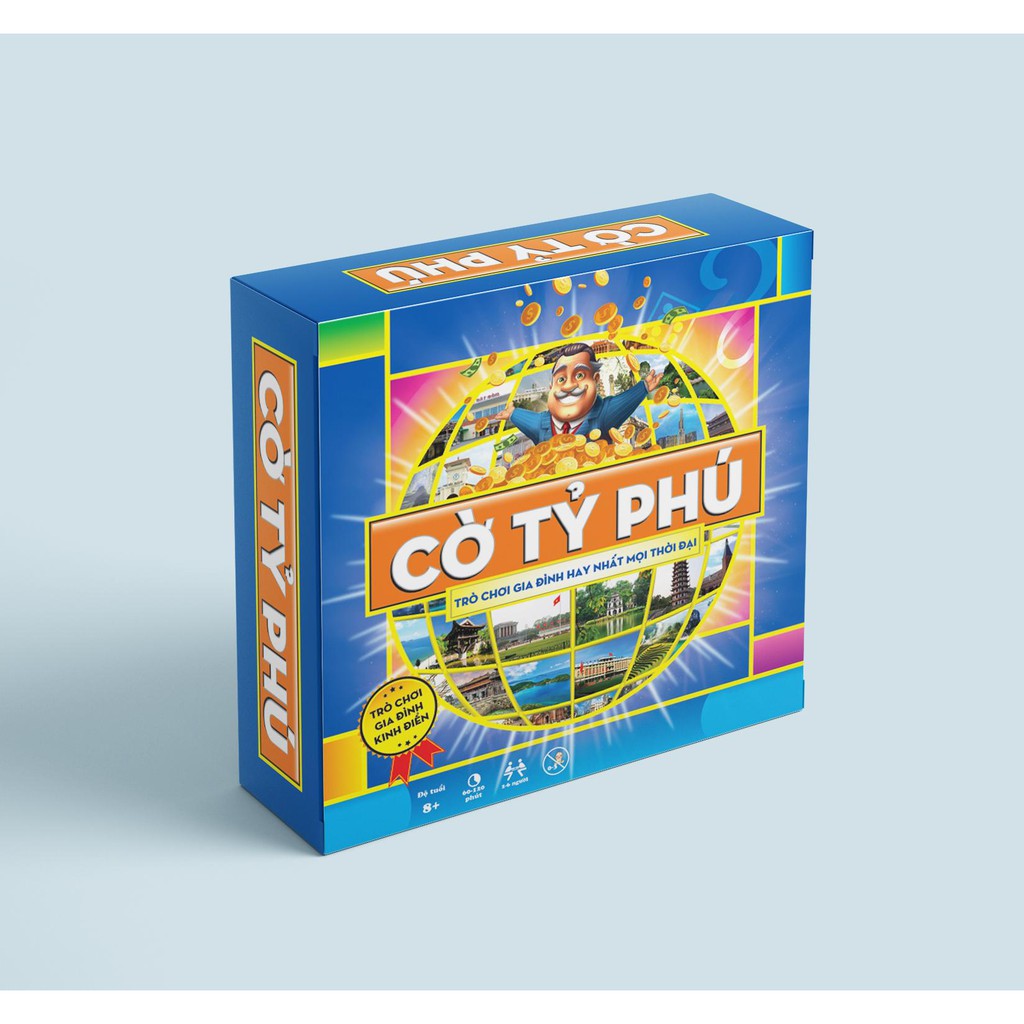 Cờ Tỷ Phú Việt Nam - Trò chơi gia đình rèn luyện tư duy tài chính hay nhất mọi thời đại