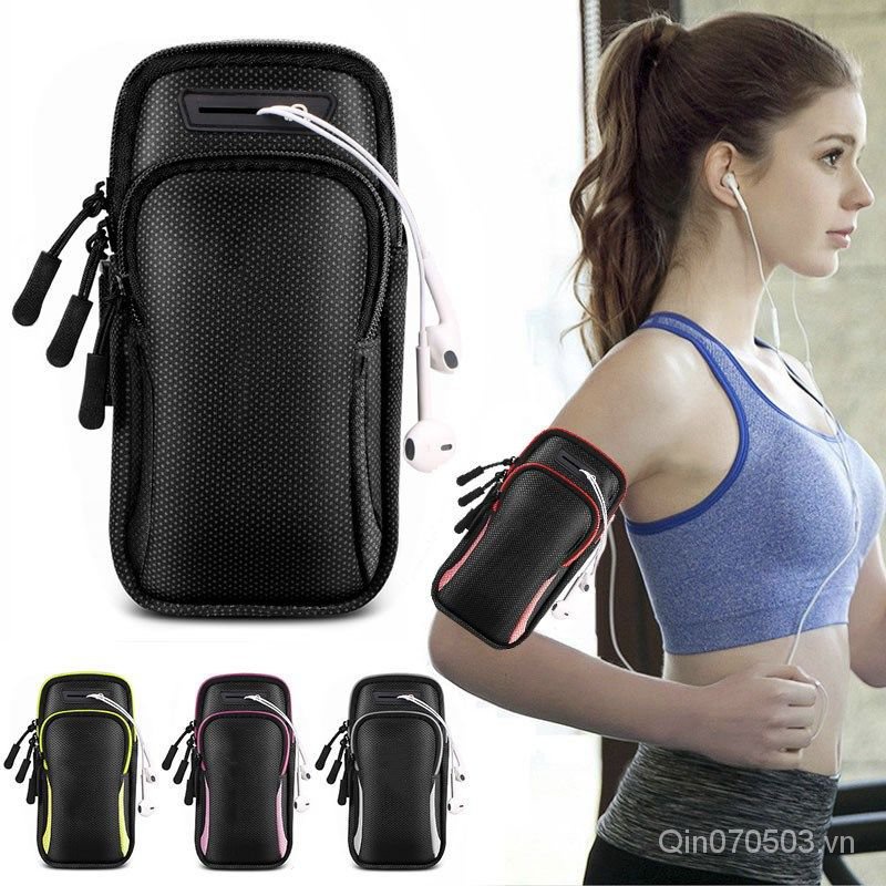 Túi đựng điện thoại đeo cánh tay phong cách thể thao thời trang dành cho nam và nữ