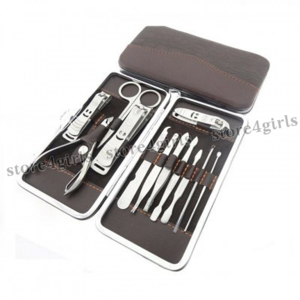 Bộ Làm Móng 12 Món Thép Cao Cấp Không Gỉ - Bộ Cắt Móng Tay SG11 đa năng Store4girls
