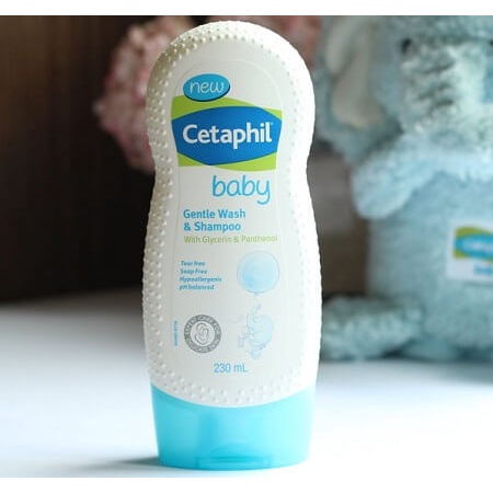 Sữa Tắm Gội Toàn Thân 2 Trong 1 Cetaphil 230ml - Bé Không Cay Mắt - Baby Wash and Shampoo