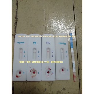 ❤Combo 2 Bộ que thử nhanh test thử nhanh viêm gan B C,bộ xét nghiệm chẩn đoán viêm gan B HBsAg,viêm gan C Fastep của Mỹ