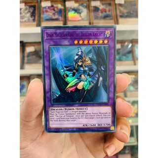 Thẻ Bài Lẻ YugiOh! Mã DLCS-EN006 - Dark Magician Girl the Dragon Knight  - Ultra Rare (Purple) - 1st Edition
