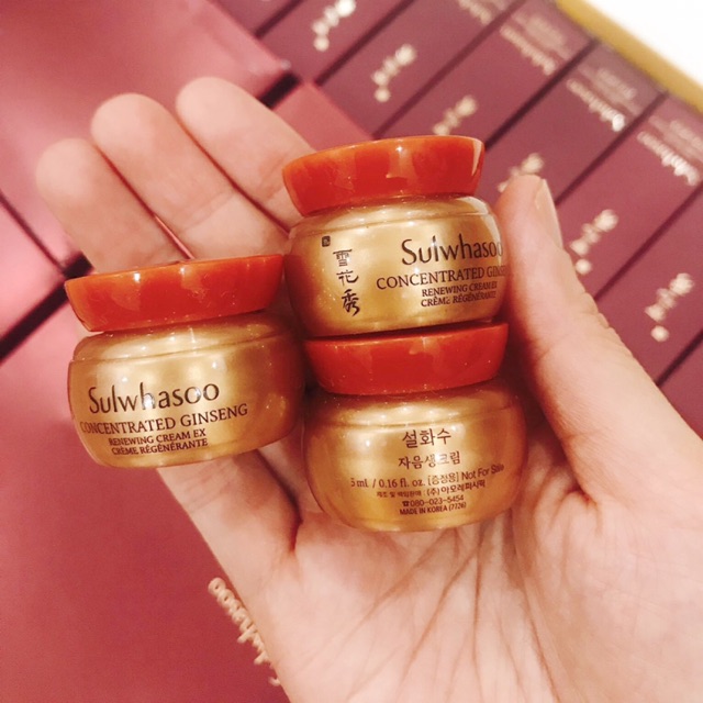 Kem dưỡng nhân sâm chống loã hoá #Sulwhasoo Concentrated Ginseng Renewing Cream Ex