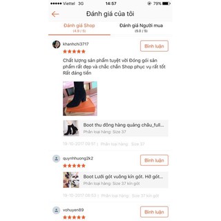 [BIG SALE] Boot Lửng Thu Đông Gót Vuông 7 Phân (Chất da lộn mềm)