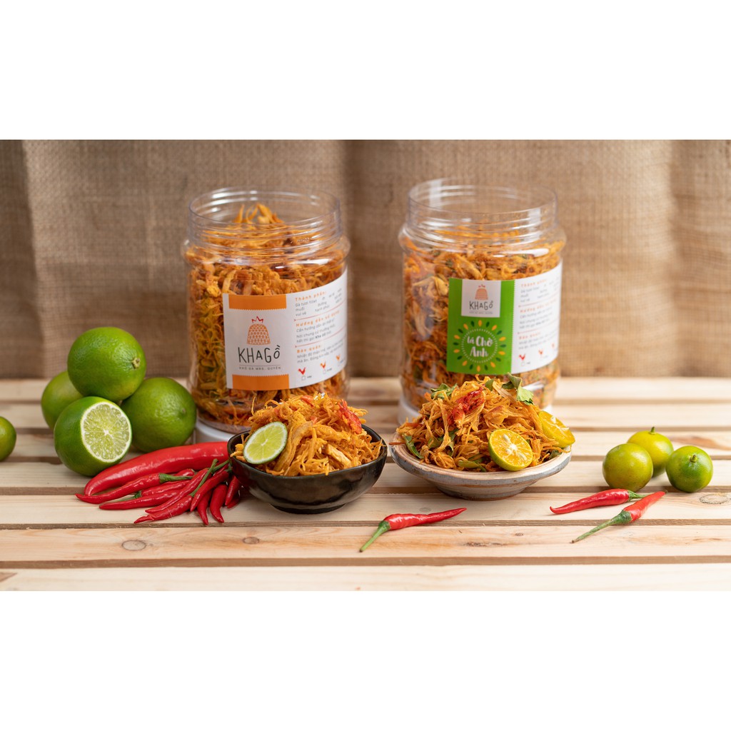 KHÔ GÀ LÁ CHANH 500gr | BigBuy360 - bigbuy360.vn