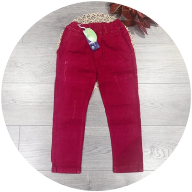 Quần kaki dài bé trai size đại (30-42kg)