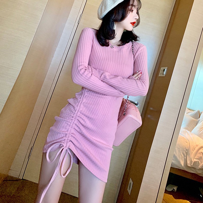 Đầm tay dài phong cách Hàn Quốc | BigBuy360 - bigbuy360.vn