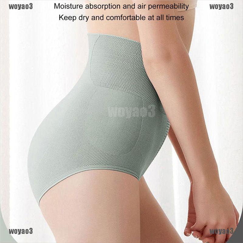 Quần Lót Cotton Lưng Cao Định Hình Eo Kháng Khuẩn Cho Nữ | BigBuy360 - bigbuy360.vn