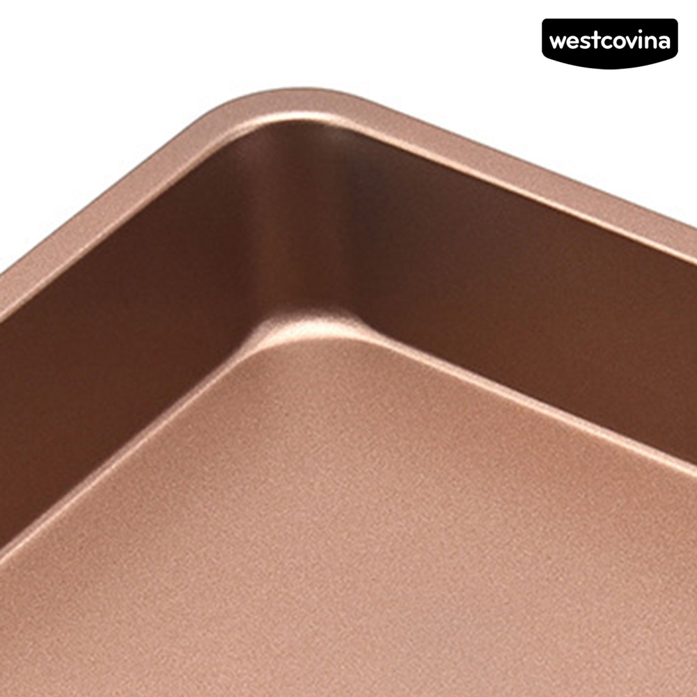 Khuôn Nướng Bánh Hình Vuông Bằng Thép Carbon 8 Inch