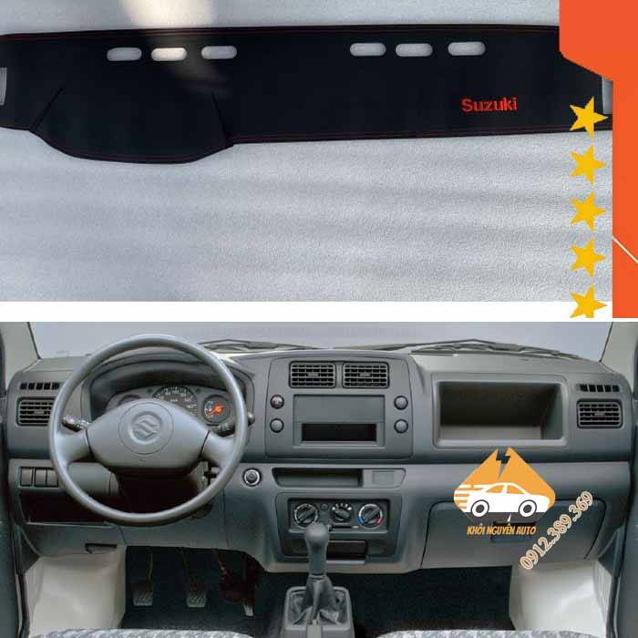 Thảm Taplo Xe Suzuki Pro 750kg Chống Trượt 3 Lớp CHẤT LIỆU NHUNG MỊN Loại 1