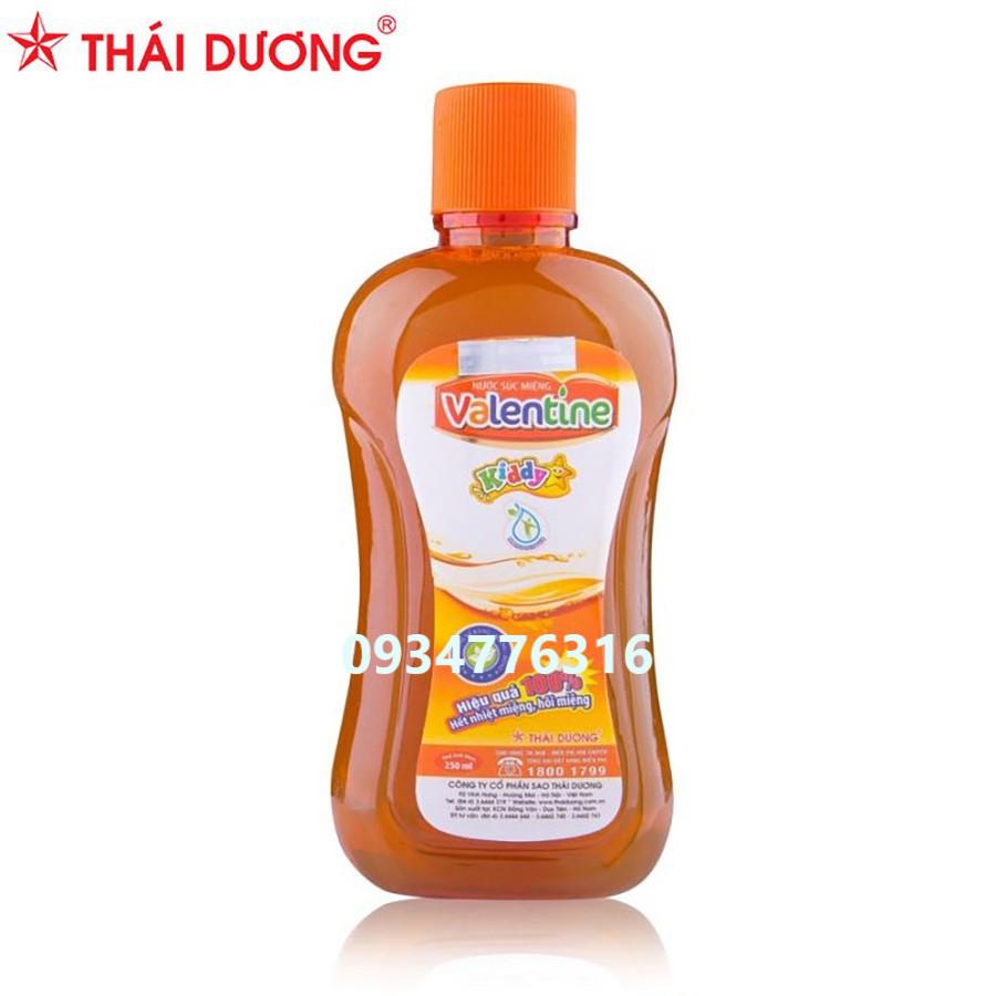 ✅ Nước súc miệng VALENTINE Thái Dương 250ml và 500ml