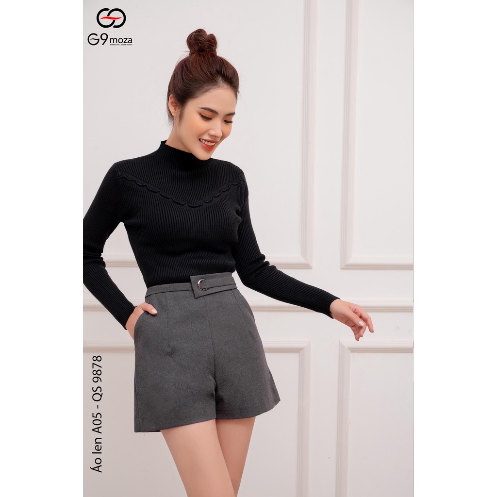 Áo len cô cao G9moza A05 - 1 với chất liệu Được làm từ chất len cao cấp, mềm - nhẹ, giữ ấm tốt
