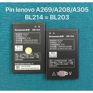 Pin lenovo a269/a208/a305 zin
