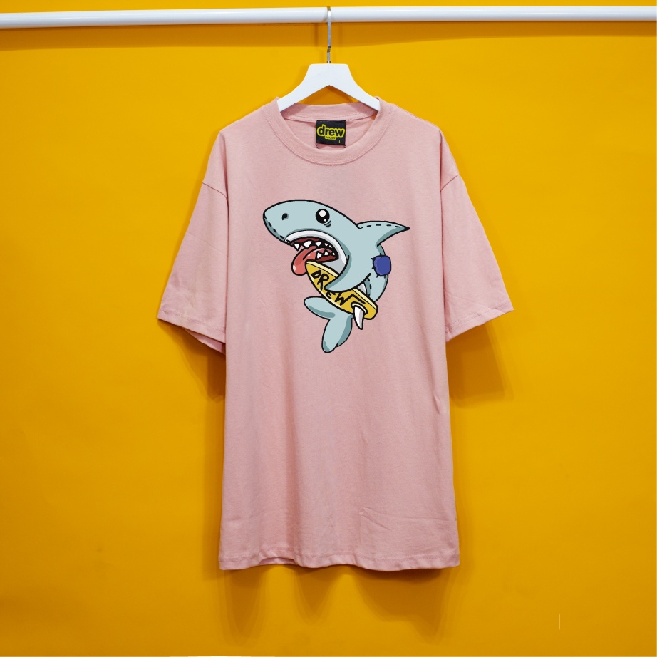 Áo thun tay lỡ DREW House Cá mập Hogoto shop , Áo thun unisex nam nữ form rộng oversize chất liệu Cotton | BigBuy360 - bigbuy360.vn