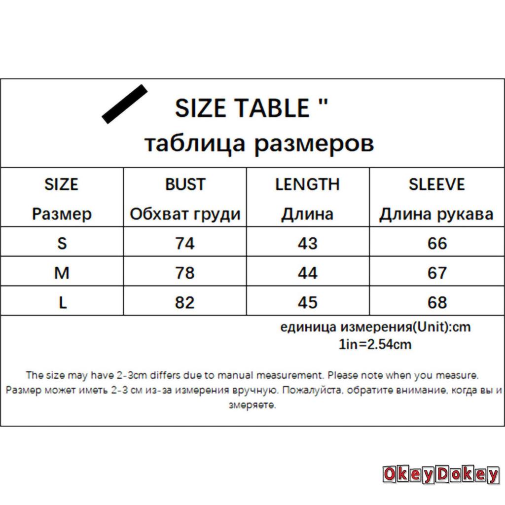 Áo Thun Nữ Tay Dài In Họa Tiết OKDK-Y2K Thời Trang Mùa Thu