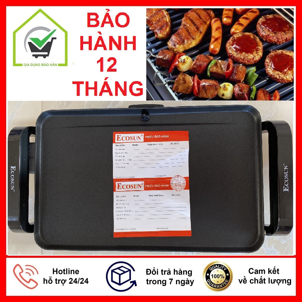 [Mã ELHADEV giảm 4% đơn 300K] [Hàng Chính Hãng] Bếp nướng không khói cao cấp Ecosun BM BBQ26