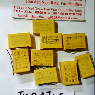 Tụ 0'47mf- 275v combo 10 cái