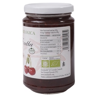 Mứt cherry hữu cơ Sottolestelle 320gr
