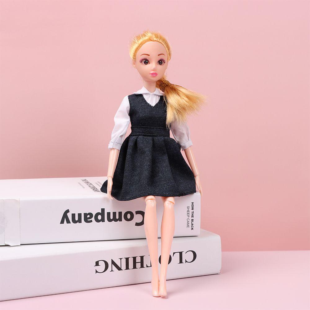 1 Bộ Áo Thun Và Chân Váy Mini Handmade Thời Trang Cho Búp Bê